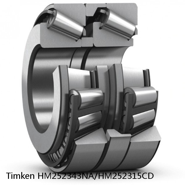 HM252343NA/HM252315CD Timken Tapered Roller Bearings